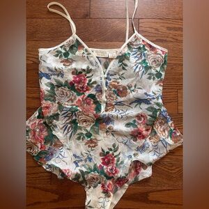 Vintage Victoria’s secret floral bodysuit